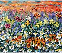 Статуэтка "Caty-and-butterflies Ca…