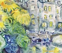 Статуэтка "Sunflowers on the Aquar…