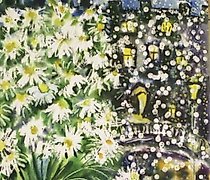 Статуэтка "Chamomiles in the snow"