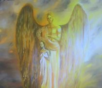 купить Твой ангел холст/масло 