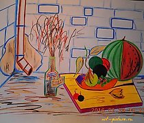 Статуэтка "Still life with paper, …