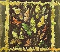 Статуэтка "Butterflies oil, canvas"