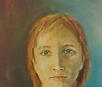 Статуэтка "Self-portrait acrylic, …