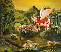 buy The translation of the text is: "Coolness of Gorges du Verdon, acrylic, oil, canvas."