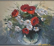 Статуэтка 麥基油，畫布