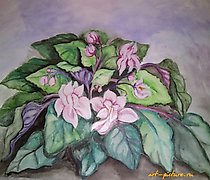 购买 粉色的快乐 水彩纸