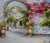 Прогулки по Греции масло,холст 