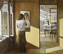 Статуэтка Morning. Canvas, oil (pa…