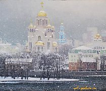 Статуэтка "Yekaterinburg. Snowfall…
