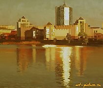 Статуэтка "Warm Evening, canvas, o…