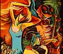 Статуэтка "Джаз смешанная" 可以翻译为...