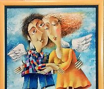 купить Крылья Любви холст,масло 