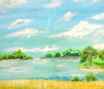 购买 佩兹夫 ** 阳光明媚的日子 ** 布面油画