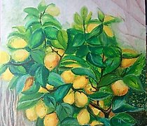 Статуэтка Lemon Tree Oil, canvas o…
