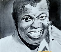 Статуэтка 路易·阿姆斯特朗 油画 布面油画