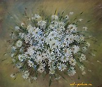 Статуэтка "Meadow daisies oil, can…