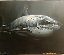 Статуэтка "Bearer of Death, oil on…