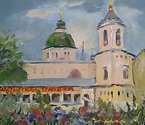 Статуэтка 餐厅画布 油画