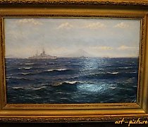 buy "On the Kurils, oil, cardboard."