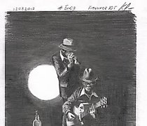 购买 蓝色铅笔,纸张