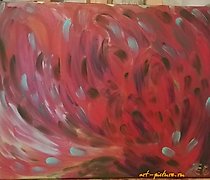 buy The translation of the text "Рождение жизни Акрил, холст" into English is "The Birth of Life Acrylic, canvas."