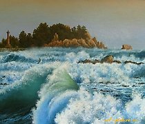 Статуэтка 海的呼吸 油画