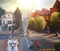 Статуэтка "Cranz acrylic, canvas"