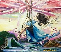 Статуэтка "Dream. Oil, canvas on a…