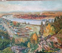 Статуэтка Siberian landscape. View…