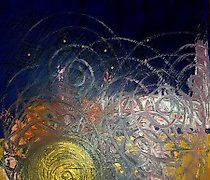 Статуэтка "Bear, canvas, oil, acry…