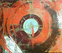 Статуэтка Ford Holst, oil, acrylic