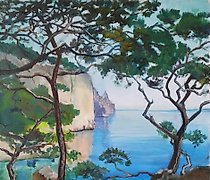 купить Крымский берег масло холст 