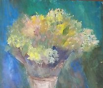 Статуэтка 花束 油画，画布