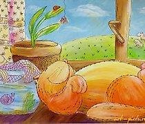 Статуэтка "Spring Canvas on stretc…