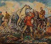 Статуэтка «父亲阿塔曼» 油画 / 布面