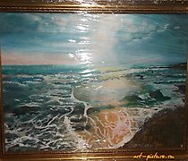 купить "Море" масло,холст 