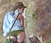 купить Верные друзья холст, масло 