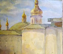 buy The translation of "У церкви Холст, масло" into English is "At the Church of Holst, oil."