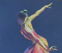 Статуэтка "Ballerina in red pastel…