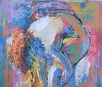 购买 早晨梳妆 油画，丙烯