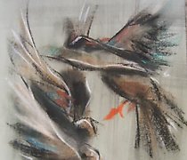 Статуэтка The translation of "Птиц…