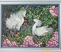 купить Весенние мотивы масло,холст 