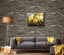 buy Chrysanthemums Oil, canvas on stretcher