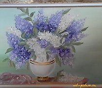 Статуэтка " Bouquet of lilacs, car…