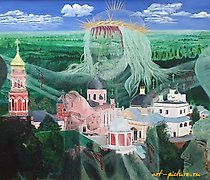 купить Рождение души масло, холст