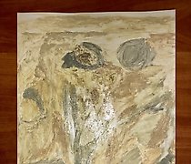 buy "Sand Natural handmade paints, graphic paper."