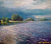 Статуэтка 岛屿油漆，帆布