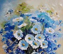 Статуэтка Field Flowers Oil, canvas