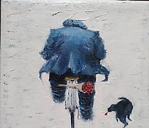 Статуэтка 约会用的油画布