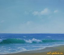 Статуэтка "Marine landscape, oil o…